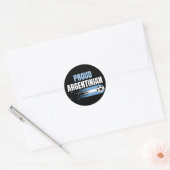 Argentijnse Wereldbeker Champions 2022 Ronde Sticker (Envelop)