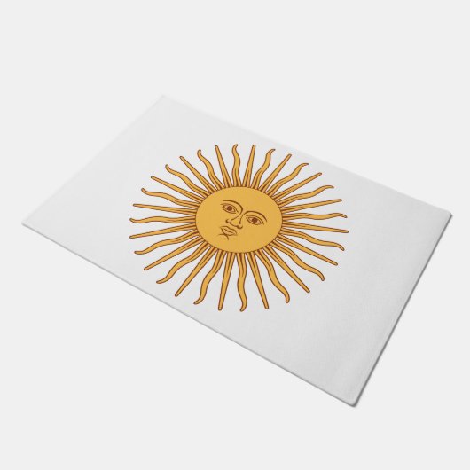Argentijnse zon deurmat (Schuin)