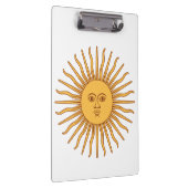 Argentijnse zon klembord (Rechts)