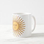Argentijnse zon koffiemok (Voorkant rechts)