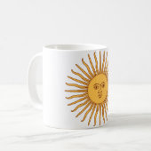 Argentijnse zon koffiemok (Voorkant links)