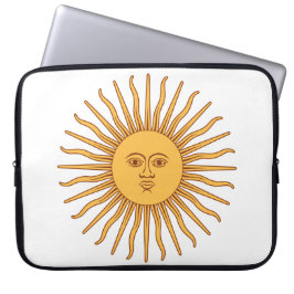 Argentijnse zon laptop sleeve