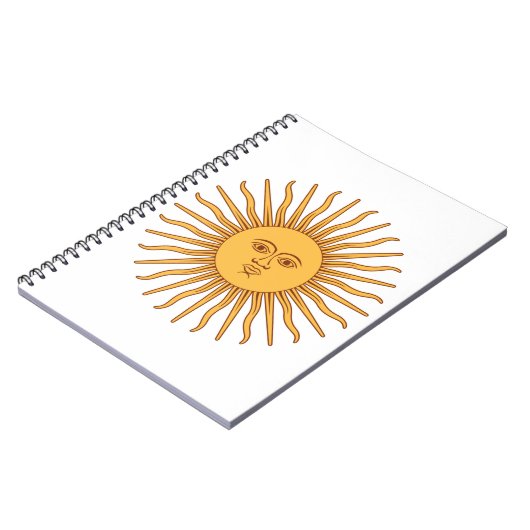 Argentijnse zon notitieboek (Linkerzijde)