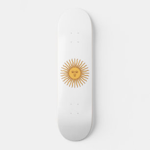 Argentijnse zon persoonlijk skateboard