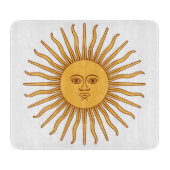 Argentijnse zon snijplank (Voorkant)