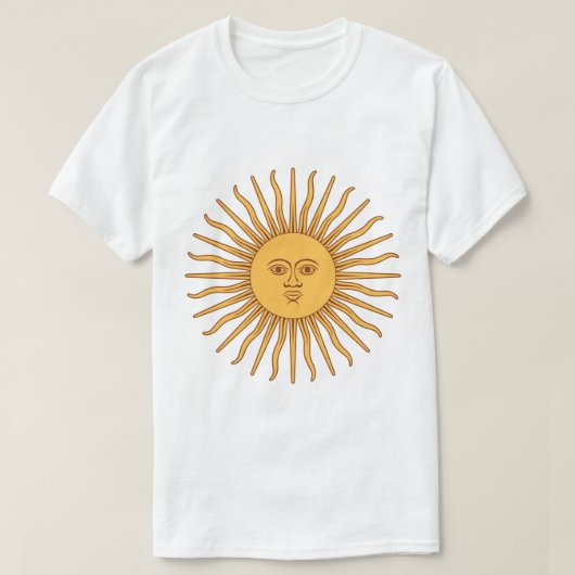 Argentijnse zon t-shirt (Design voorkant)
