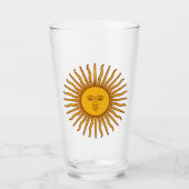 Argentijnse zon van mei / Sol de Mayo Glas (Voorkant)