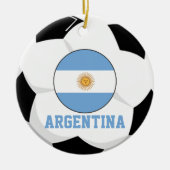 Argentina 3 Times Soccer Champs Ornament (Voorkant)