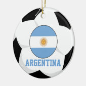 Argentina 3 Times Soccer Champs Ornament (Links)