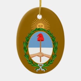 ARGENTINA* - Aangepaste kerstversiering Keramisch Ornament