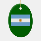 ARGENTINA* - Aangepaste kerstversiering Keramisch Ornament (Achterkant)