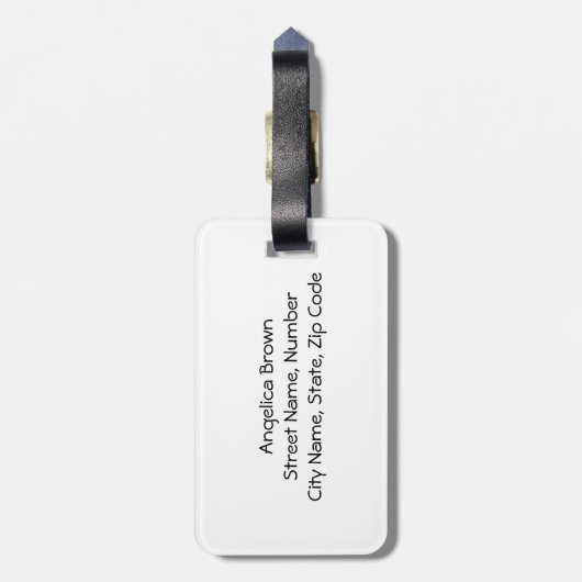 ARGENTINA Bagagelabel (Achterkant verticaal)