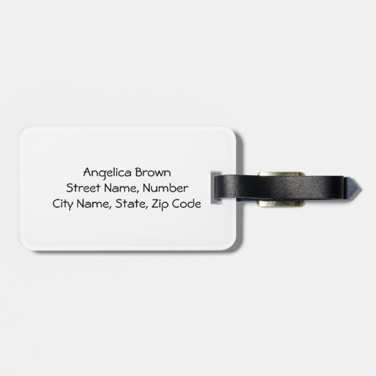 ARGENTINA Bagagelabel (Achterkant horizontaal)