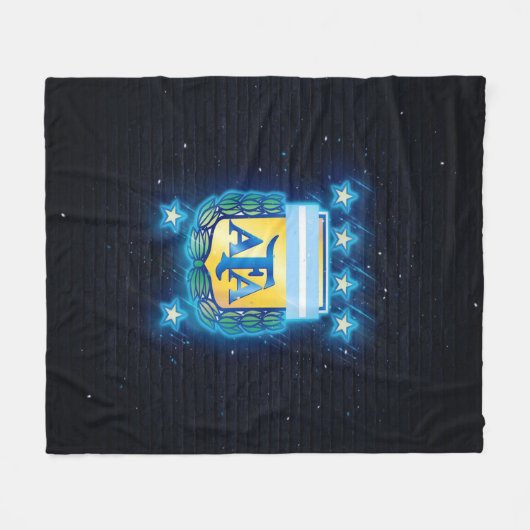 Argentina Blanket | Bedroom Fleece Deken (Voorkant (Horizontaal))