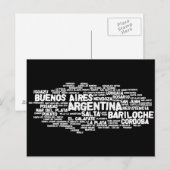 ARGENTINA Briefkaart (Voorkant / Achterkant)