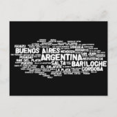 ARGENTINA Briefkaart (Voorkant)