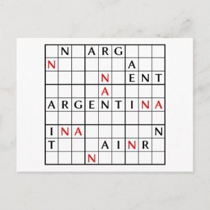 ARGENTINA BRIEFKAART