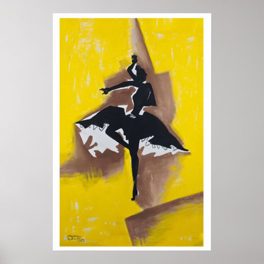 Argentina By Paul Colin - Vintage Art Deco Poster (Voorkant)