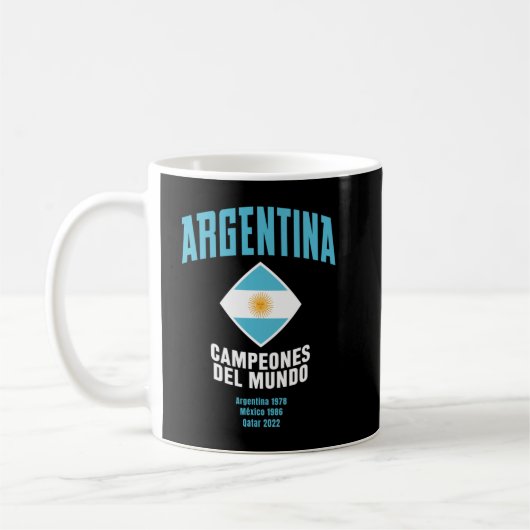 Argentina Campeones del Mundo 2023 Koffiemok (Links)