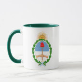argentina emblem mok (Links)