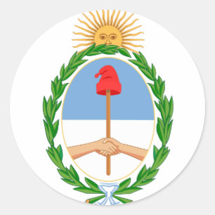argentina emblem ronde sticker