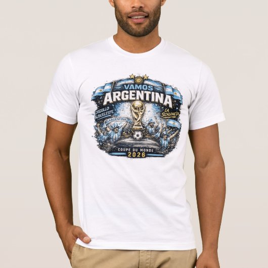 Argentina fan shirt (Voorkant)