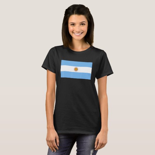 Argentina Flag Argentine Pride Funny Speech of Arg T-shirt (Voorkant volledig)
