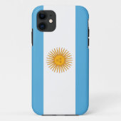 Argentina Flag Cell Phone Case (Achterkant)