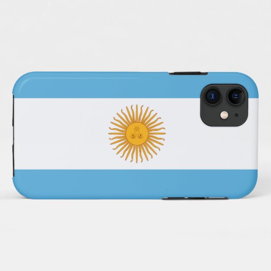 Argentina Flag Cell Phone Case (Achterkant (horizontaal))