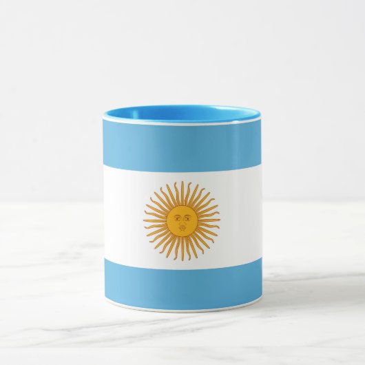 Argentina Flag Coffee Mug – Argentinian Decor  Mok (Midden)
