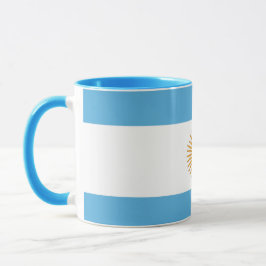 Argentina Flag Coffee Mug – Argentinian Decor  Mok
