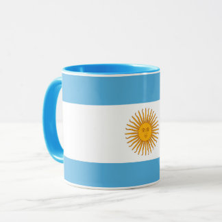 Argentina Flag Coffee Mug – Argentinian Decor Mok