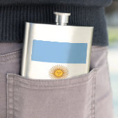 Argentina Flag Elegant Patriotic Flacon (Voorbeeld)