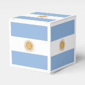 Argentina Flag Emblem Bedankdoosjes (Voorkant Zijde)