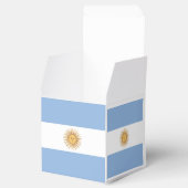 Argentina Flag Emblem Bedankdoosjes (Geopend)