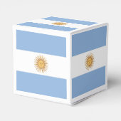 Argentina Flag Emblem Bedankdoosjes (Achterkant)