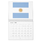Argentina Flag Emblem Kalender (Jan 2026)