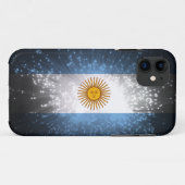 Argentina Flag Fireworks Case-Mate iPhone Case (Achterkant (horizontaal))