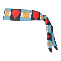 Argentina Flag Heart Love Pattern Pride