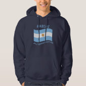 Argentina Flag Hoodie (Voorkant)