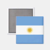 Argentina Flag Magnet (Voorkant / Achterkant)