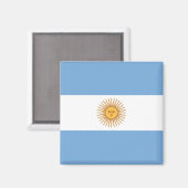 Argentina Flag Magnet (Voorkant / Achterkant)