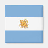 Argentina Flag Magnet (Voorkant)
