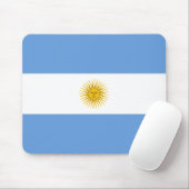 Argentina Flag Mousepad Muismat (Met muis)