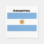 Argentina Flag Napkins Servet (Voorkant)