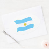 Argentina Flag Sticker (Envelop)