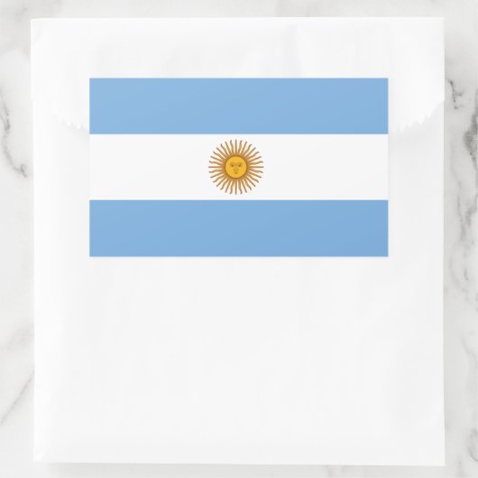Argentina Flag Sticker (Tas)