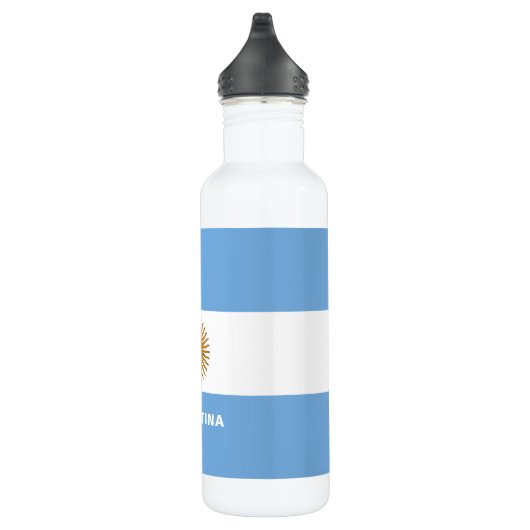 Argentina Flag Water Bottle Waterfles (Rechts)