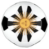 Argentina Golden Sun, Sol de Mayo Flag/Sport Voetbal (Gedraaid)