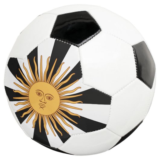 Argentina Golden Sun, Sol de Mayo Flag/Sport Voetbal (Drie kwart)